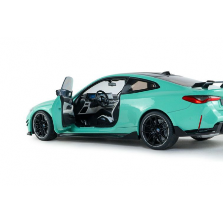 BMW M4 Performance Parts Solido Works '25, turquoise- 1:18 - Solido
