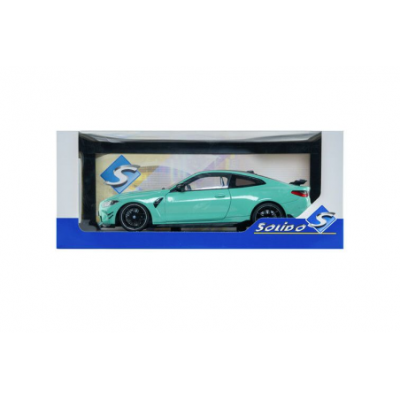 BMW M4 Performance Parts Solido Works '25, turquoise- 1:18 - Solido