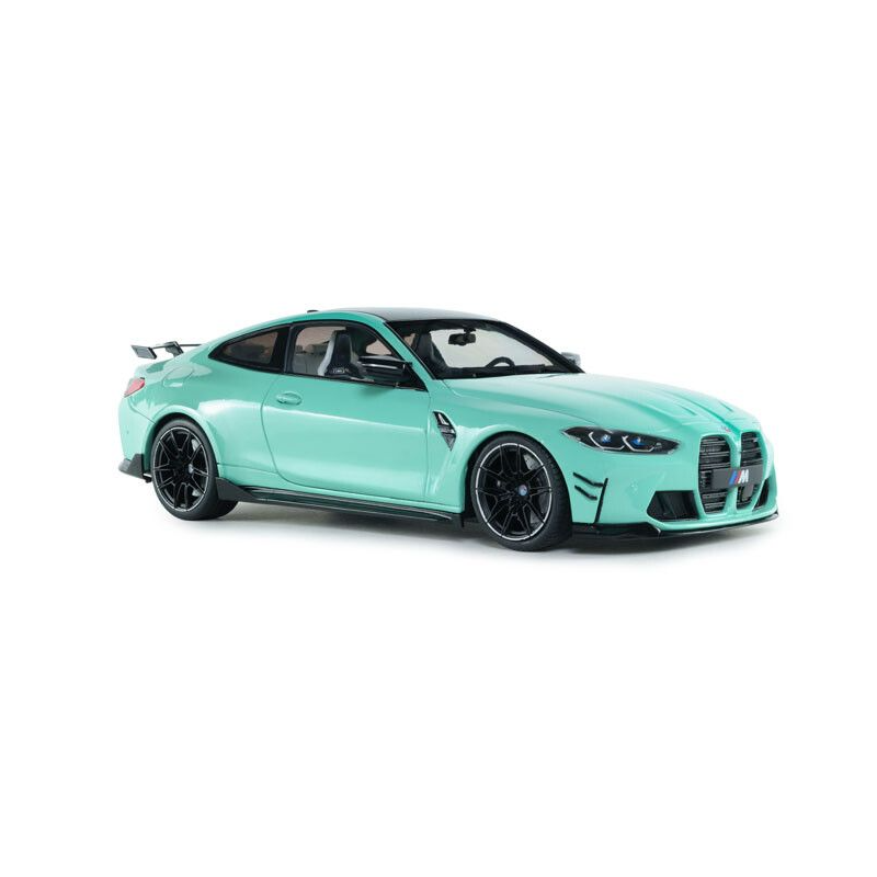 BMW M4 Performance Parts Solido Works '25, turquoise- 1:18 - Solido