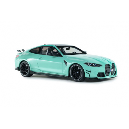 BMW M4 Performance Parts Solido Works '25, turquoise- 1:18 - Solido