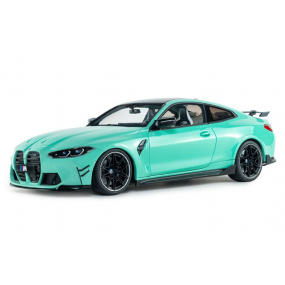 BMW M4 Performance Parts Solido Works '25, turquoise- 1:18 - Solido