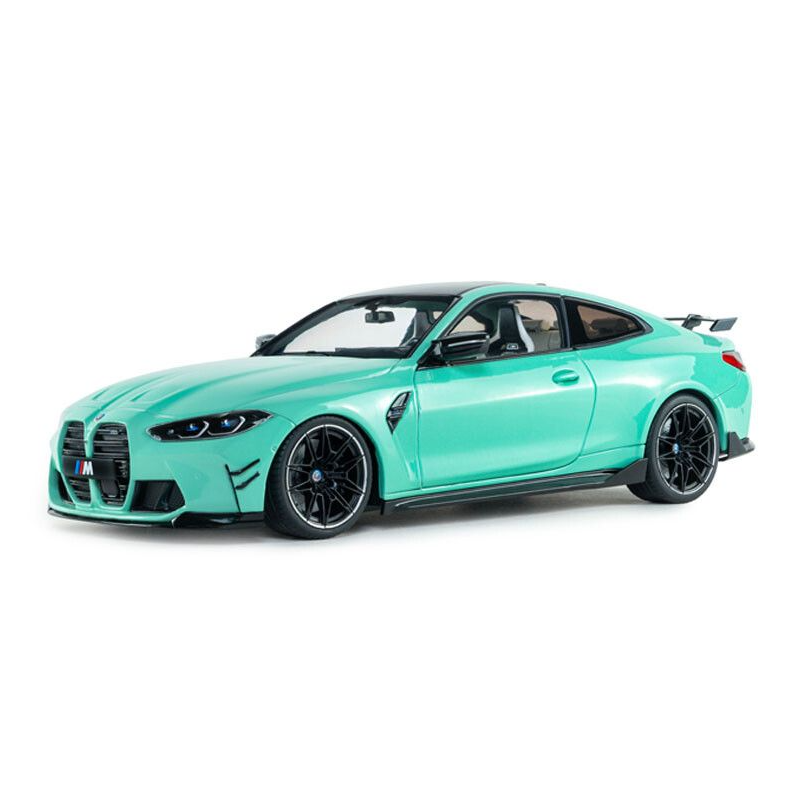 BMW M4 Performance Parts Solido Works '25, turquoise- 1:18 - Solido