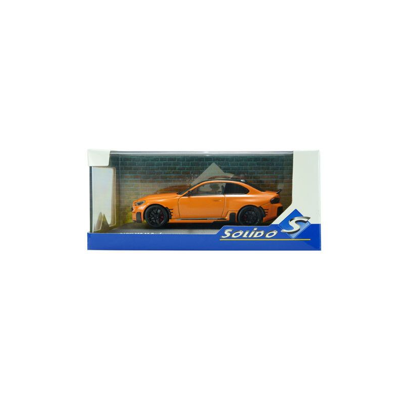 BMW M2 (G87) M Performance '24, oranje (Papaya orange) - 1:43 - Solido