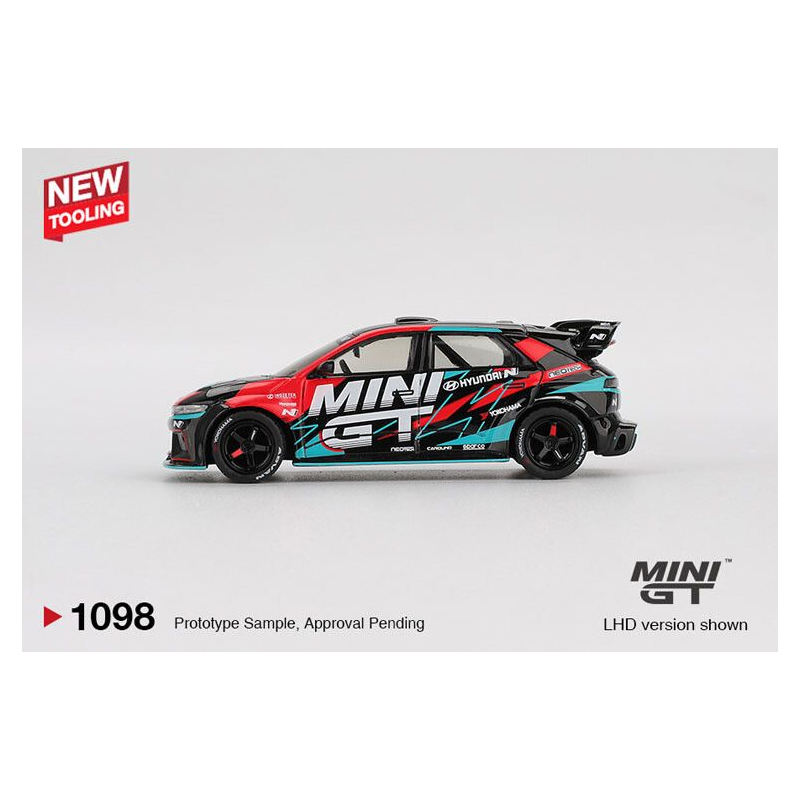 Hyundai Ioniq 5N Mini GT Tokyo Auto Salon '25, 1:64, MiniGT (1098)