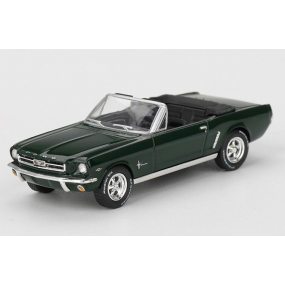 Ford Mustang Convertible '64, groen (Highland green) 1:64, MiniGT (1166)