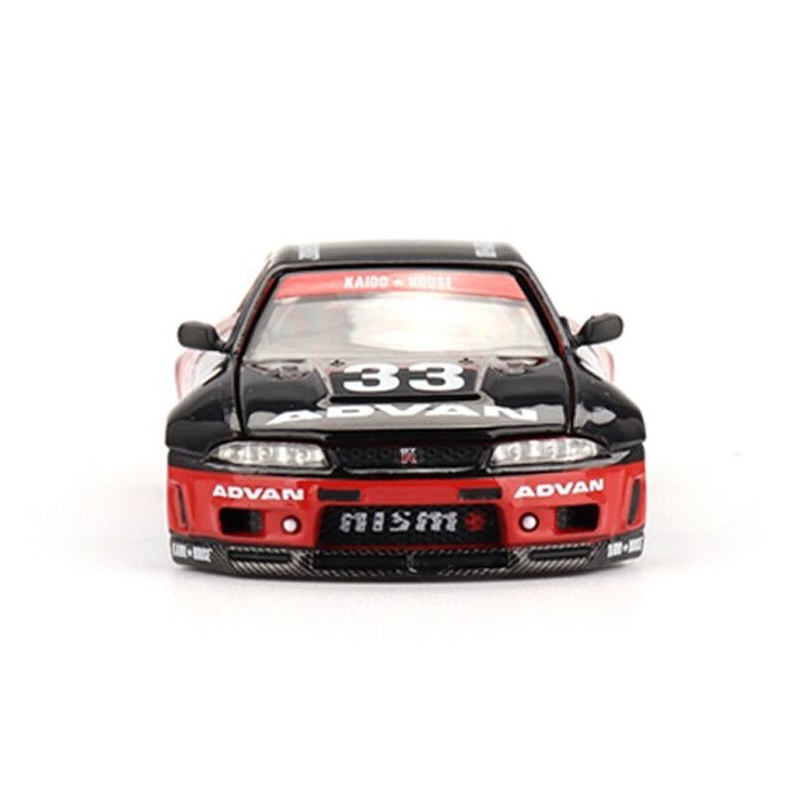 Nissan Skyline GT-R (R33) Kaido Works Advan nr33, Kaido House 1:64, Mini GT