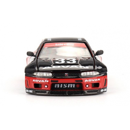 Nissan Skyline GT-R (R33) Kaido Works Advan nr33, Kaido House 1:64, Mini GT