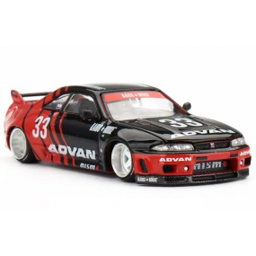 Nissan Skyline GT-R (R33) Kaido Works Advan nr33, Kaido House 1:64, Mini GT