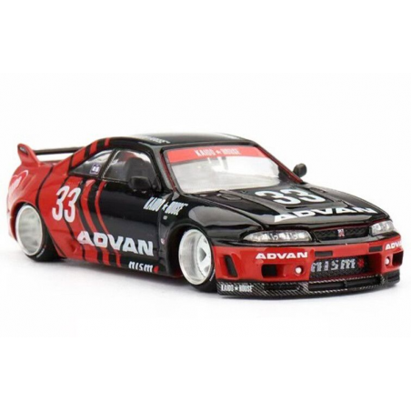 Nissan Skyline GT-R (R33) Kaido Works Advan nr33, Kaido House 1:64, Mini GT