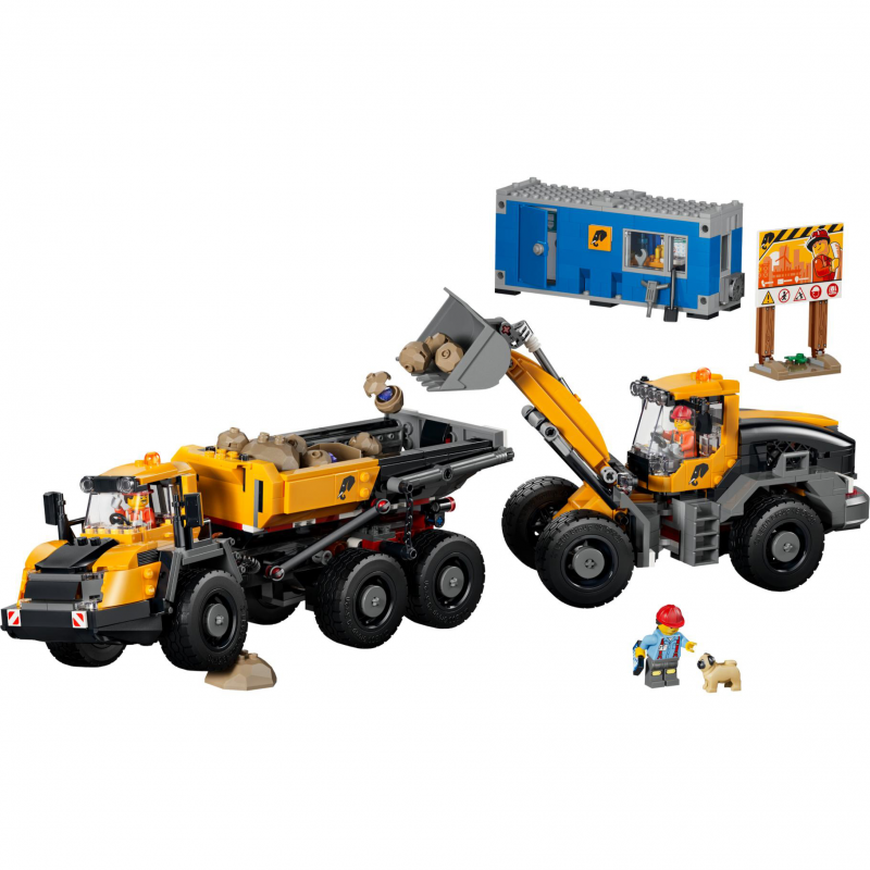 LEGO City - 60494 Great Vehicles: Kiepwagen En Voorlader