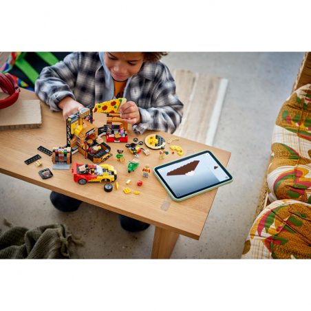 LEGO City - 60496 Pizzacentrale Met Voertuigen