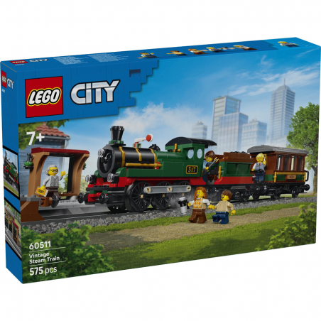LEGO City - 60511 Vintage Stoomtrein