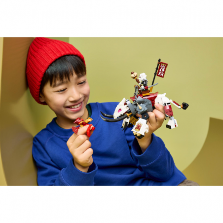 LEGO NINJAGO - 71863 Zilvar En Grimtak Het Drakenbeest