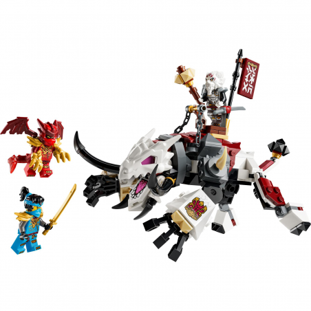 LEGO NINJAGO - 71863 Zilvar En Grimtak Het Drakenbeest