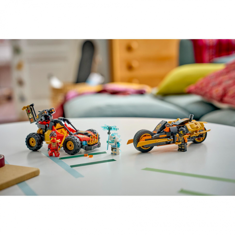 LEGO NINJAGO - 71864 Kai En Cole's Combivoertuigen