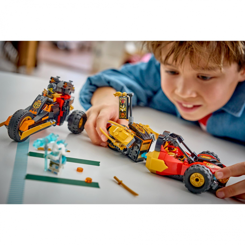 LEGO NINJAGO - 71864 Kai En Cole's Combivoertuigen