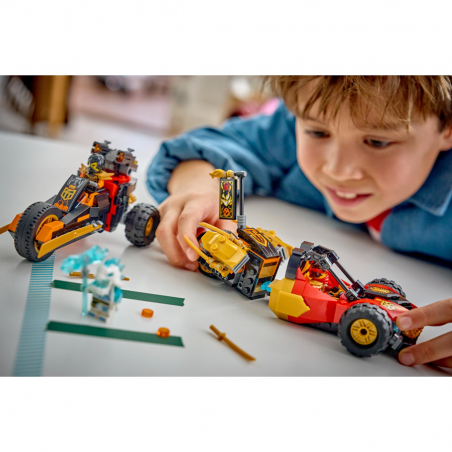 LEGO NINJAGO - 71864 Kai En Cole's Combivoertuigen