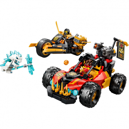 LEGO NINJAGO - 71864 Kai En Cole's Combivoertuigen
