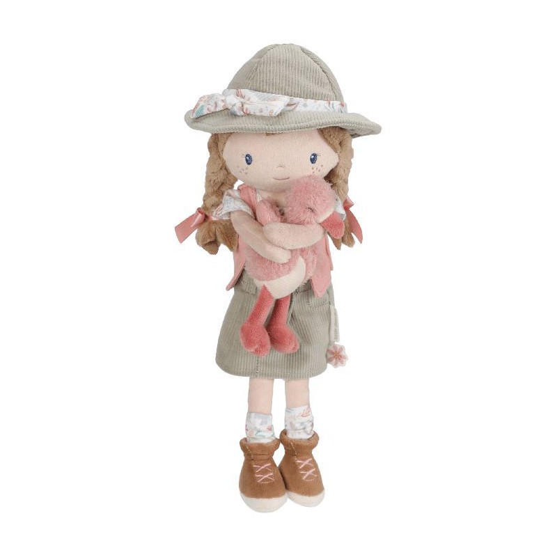 Knuffelpop Rosa - Safari Friends - Little Dutch
