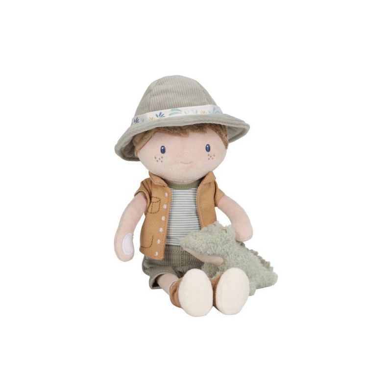 Knuffelpop Jim - Safari Friends - Little Dutch