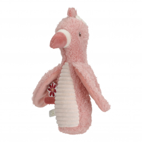 Knijpspeeltje met rammel flamingo - Safari Friends - Little Dutch