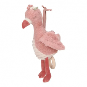 Muziekdoosje flamingo - Safari Friends - Little Dutch