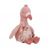 Activiteitenknuffel flamingo - Safari Friends - Little Dutch