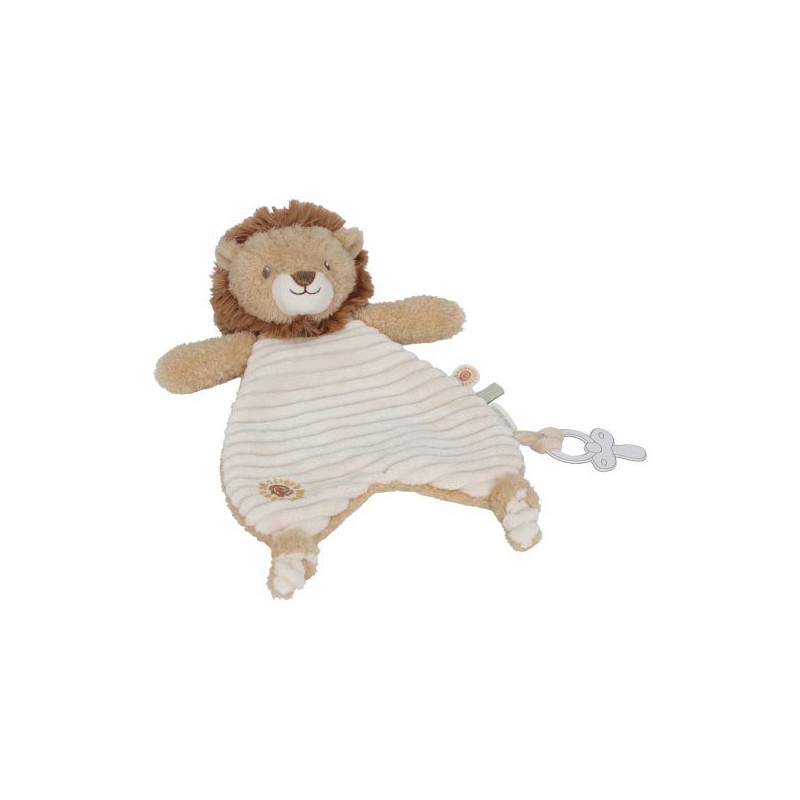 Knuffeldoekje Leeuw - Safari Friends - Little Dutch
