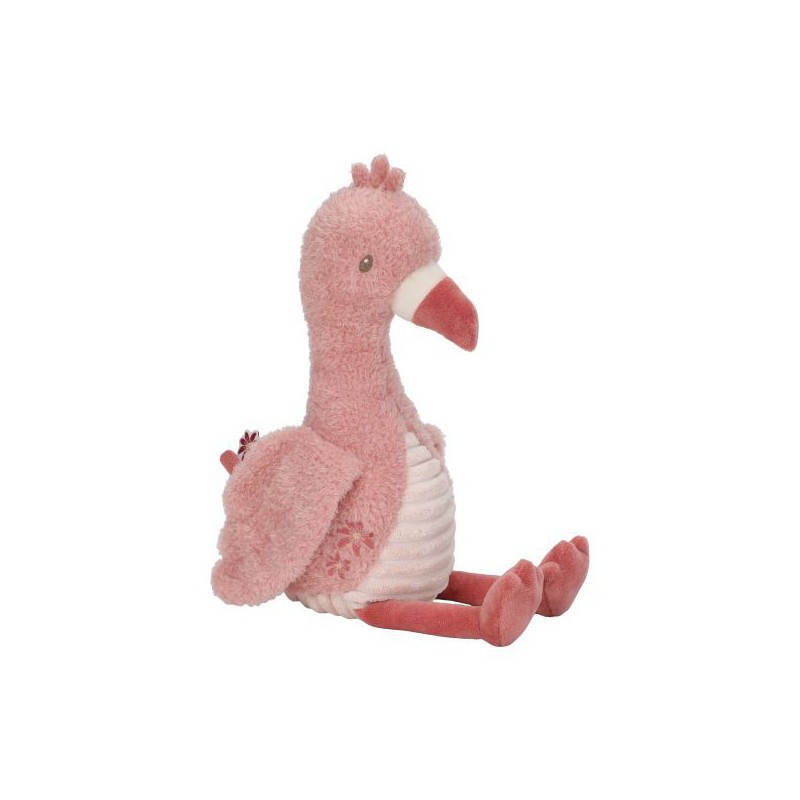 Knuffel Flamingo 35 cm - Safari Friends - Little Dutch