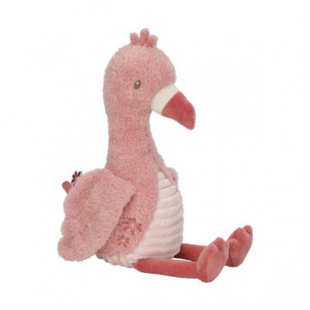 Knuffel Flamingo 35 cm - Safari Friends - Little Dutch