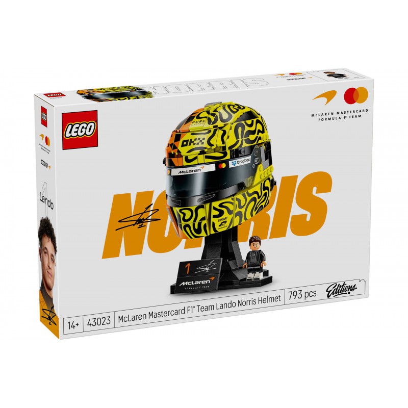 LEGO EDITIONS - 43023 Lando Norris, McLaren Mastercard helm