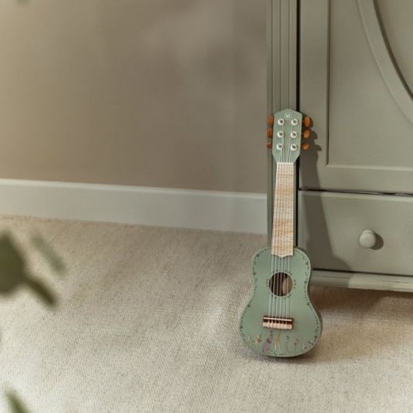 Houten gitaar groen - Safari Friends - Little Dutch