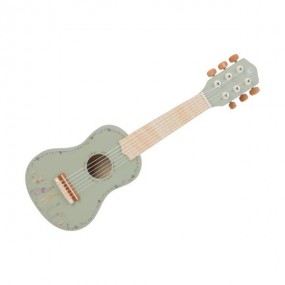 Houten gitaar groen - Safari Friends - Little Dutch