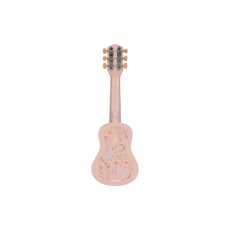 Houten gitaar roze - Safari Friends - Little Dutch