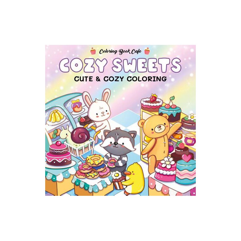 Cozy Sweets, Cute & Cozy Coloring kleurboek