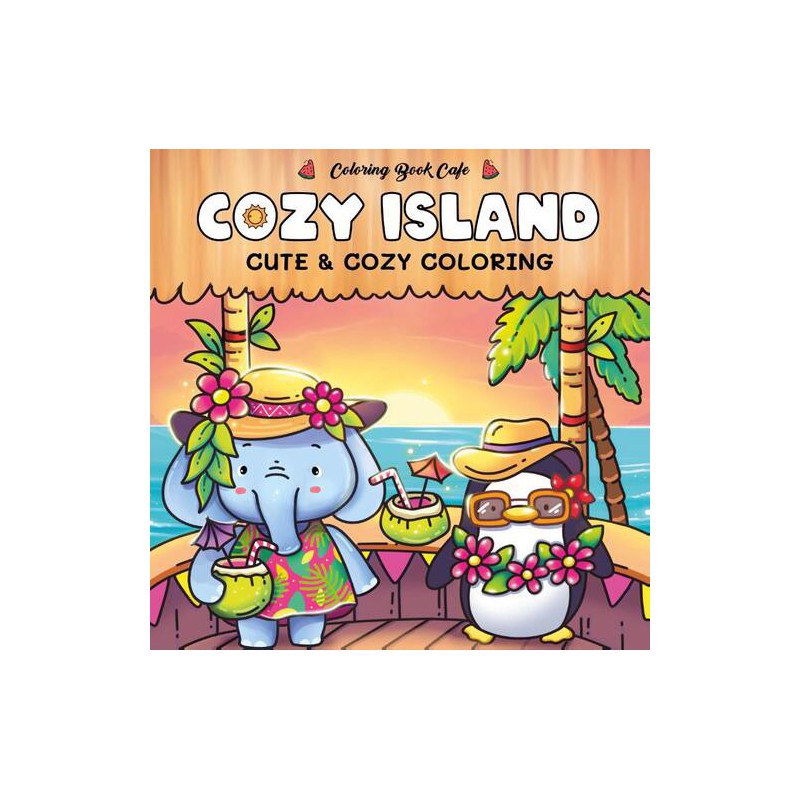 Cozy Island, Cute & Cozy Coloring kleurboek
