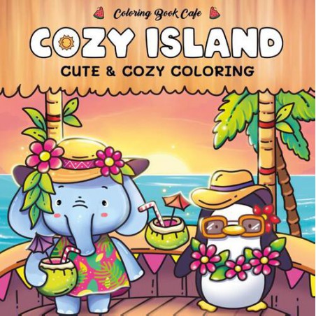Cozy Island, Cute & Cozy Coloring kleurboek