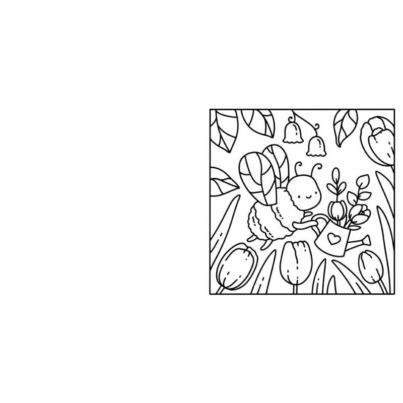 Garden Cuties, Cute & Cozy Coloring kleurboek