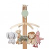Muziekmobiel hout - Safari Friends - Little Dutch