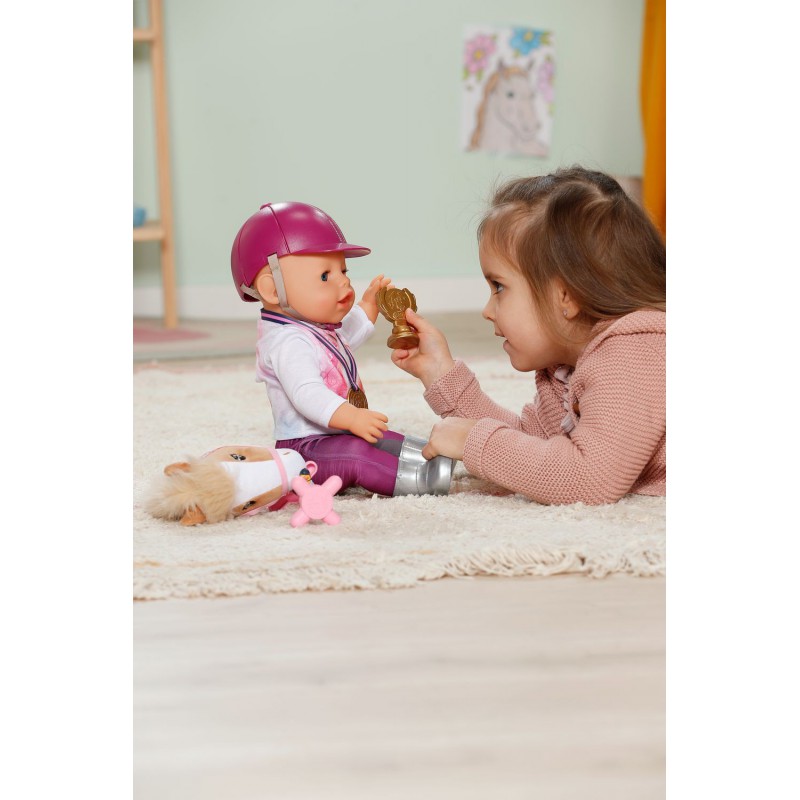 Zapf, BABY Born - Hobby horsing set, 43cm