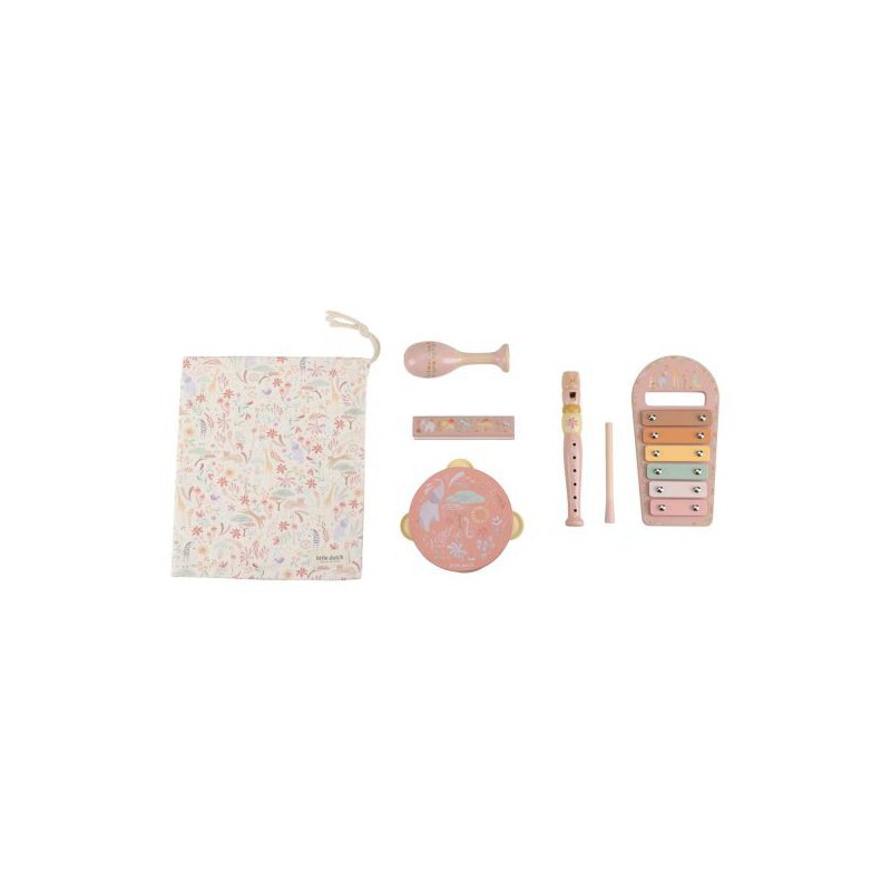 Muziekset roze - Safari Friends - Little Dutch