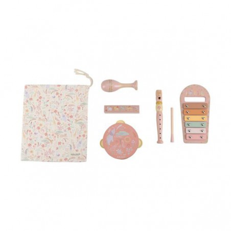 Muziekset roze - Safari Friends - Little Dutch