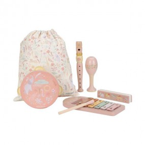Muziekset roze - Safari Friends - Little Dutch