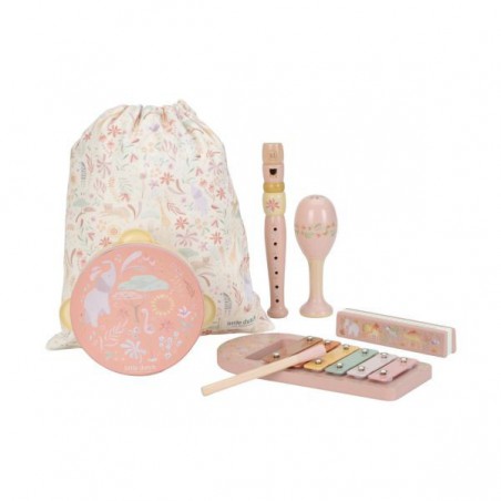 Muziekset roze - Safari Friends - Little Dutch
