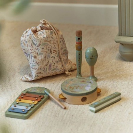Muziekset groen - Safari Friends - Little Dutch