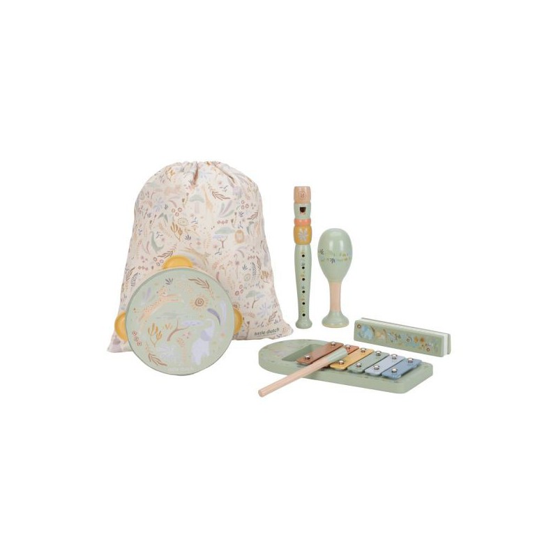Muziekset groen - Safari Friends - Little Dutch