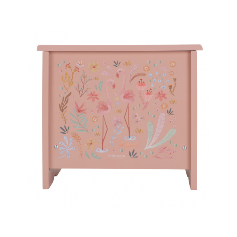 Houten piano roze - Safari Friends - Little Dutch