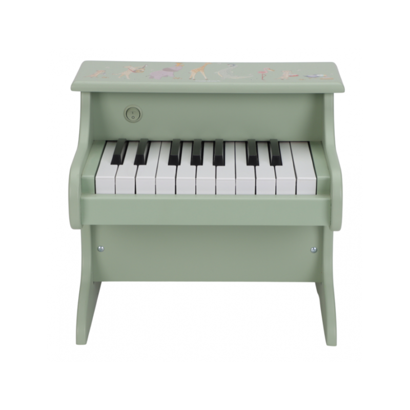 Houten piano groen - Safari Friends - Little Dutch