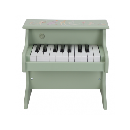 Houten piano groen - Safari Friends - Little Dutch