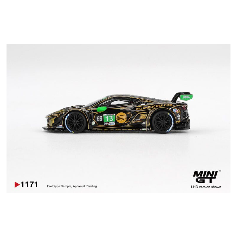 Chevrolet Corvette Z06 GT3.R AWA nr13 Daytona 24h '25, 1:64, MiniGT (1105)